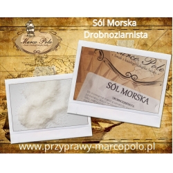 Sól Morska Drobnoziarnista 500g